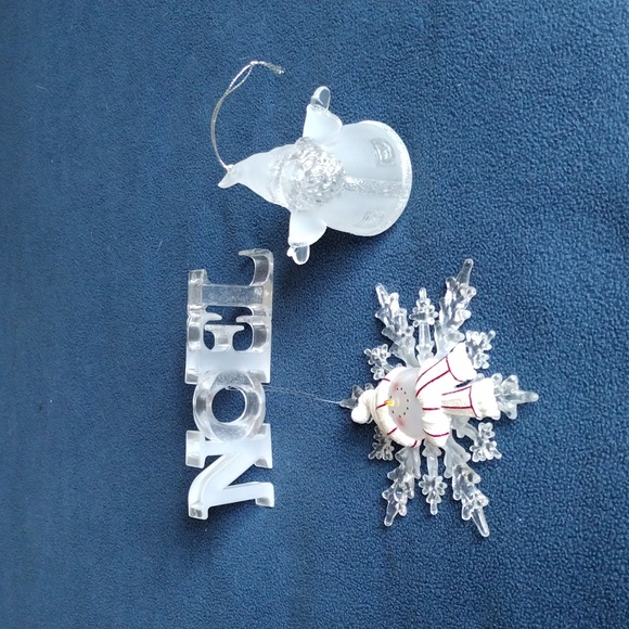 Acrylic Christmas decorations - Picture 1 of 15